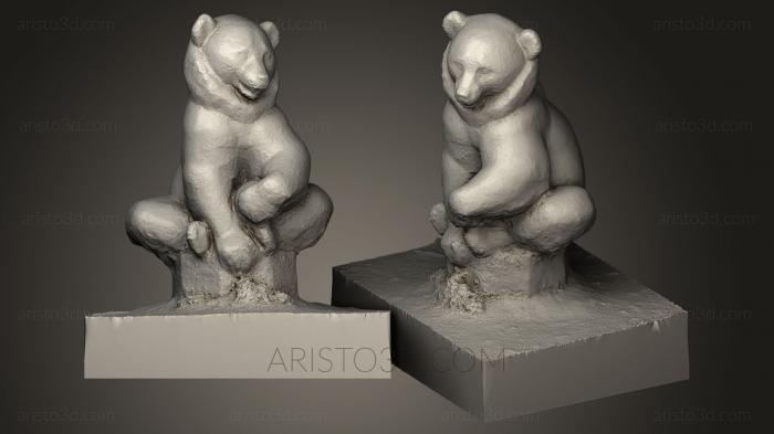 Animal figurines (STKJ_0107) 3D model for CNC machine